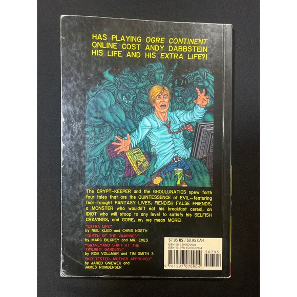 Tales from the Crypt No 3 Graphic Novel Papercutz Zombie Delicious Horror - Picture 2 of 2